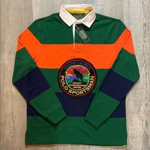 Polo Ralph Lauren sportsman rugby longsleeve NWT